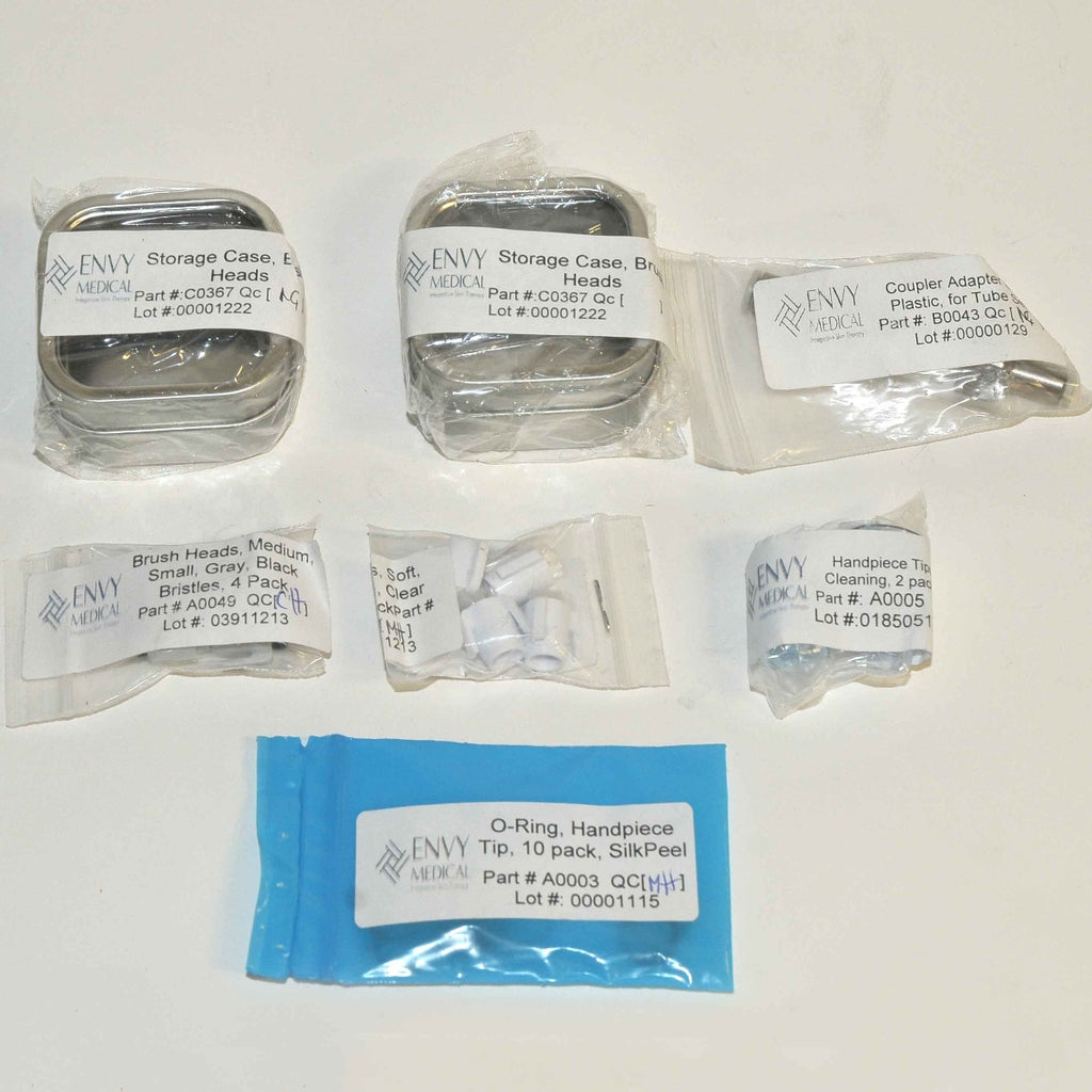 Envy Medical SilkPeel Standard Pore Clarifying Hand Piece Kit Silk Peel 04182-00