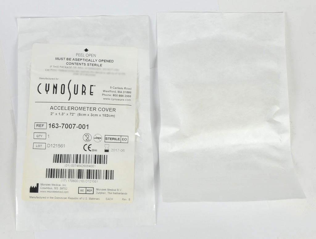 Cynosure SmartLipo Laser Accelerometer Covers 163-7007-001 Exp2017 x17 Pcs