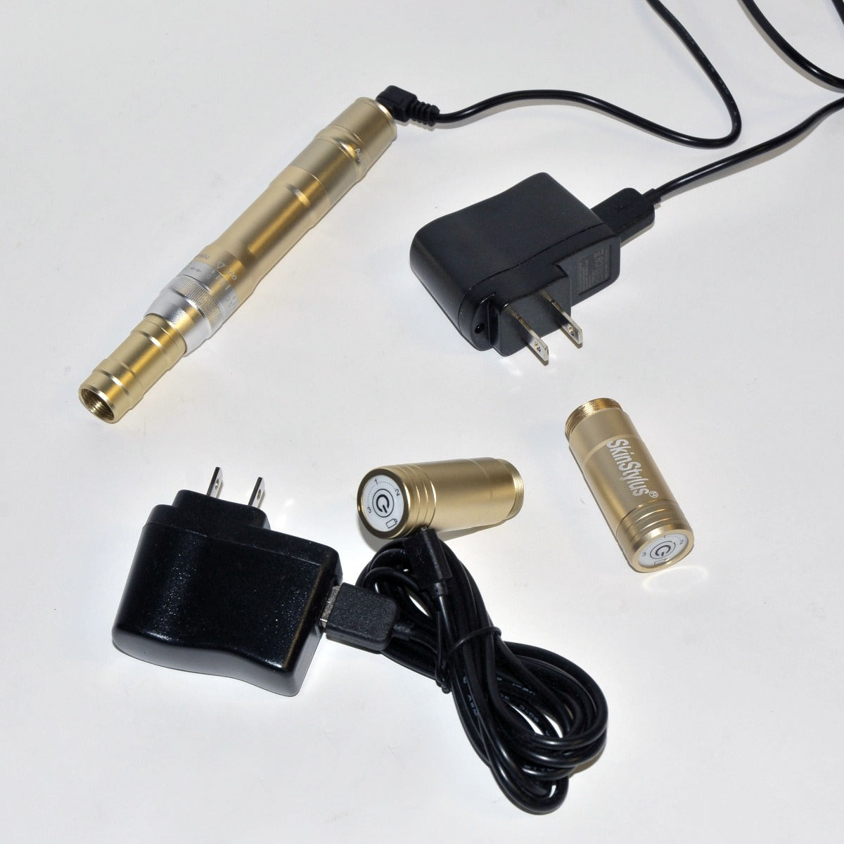 SkinStylus Gold Microneedling Professional Kit Collagen Skin Stylus Pen Biolock II