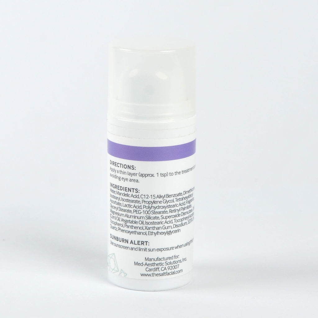 SaltFacial Skin Renewal Therapy DermMasque Mandelic Acid Facial Derm Masque Mask