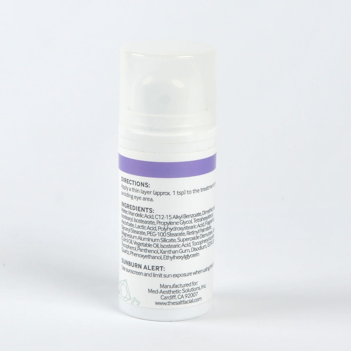 SaltFacial Skin Renewal Therapy DermMasque Mandelic Acid Facial Derm Masque Mask