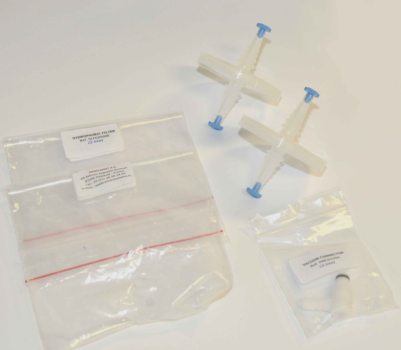 Punch Hair Matic Safer 212 Hydrophobic Filter Medicamat Clear Plastic Set