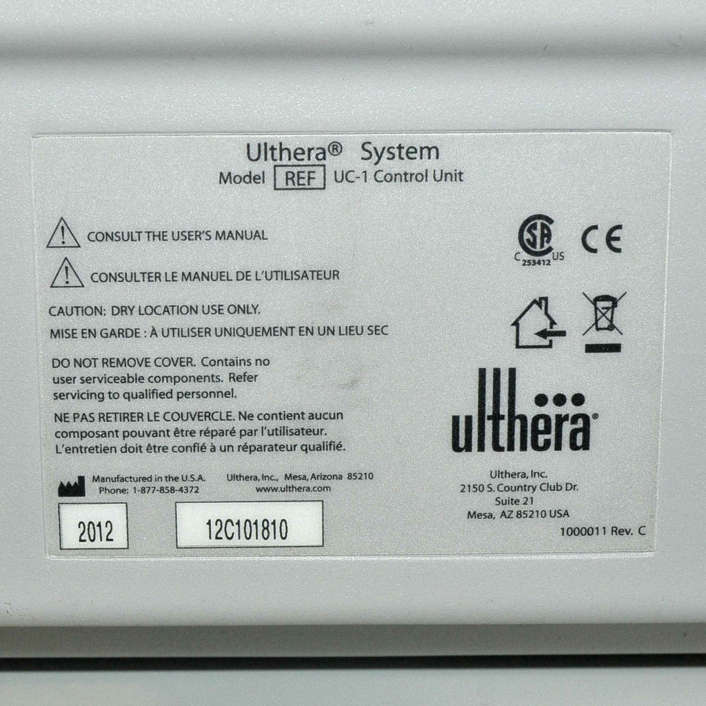 Merz Ulthera Ultherapy DeepSEE Ultrasound System w Access Key Accessories 2012