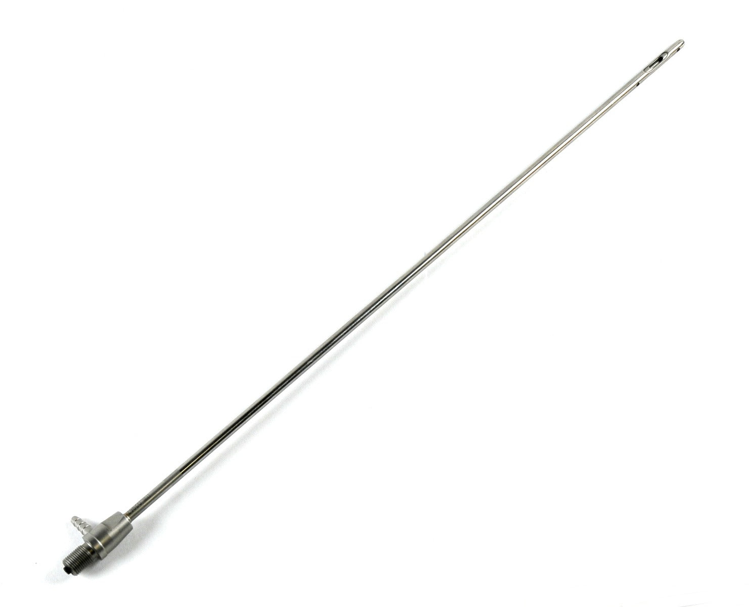 Cannula Needle Aspirator Operative Outflow Threaded Base Metal 3 Port Blunt Tip