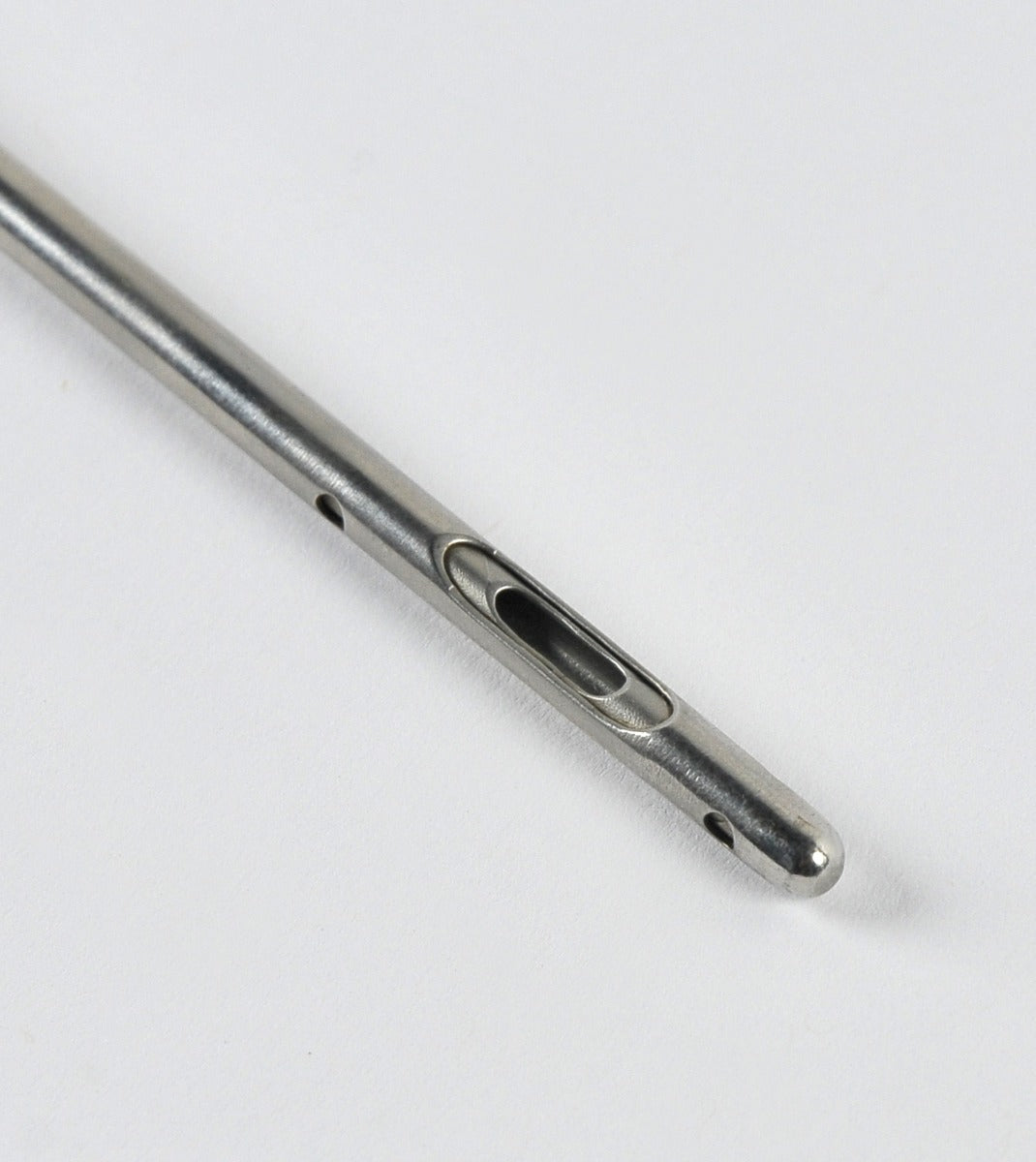 Cannula Needle Aspirator Operative Outflow Threaded Base Metal 3 Port Blunt Tip