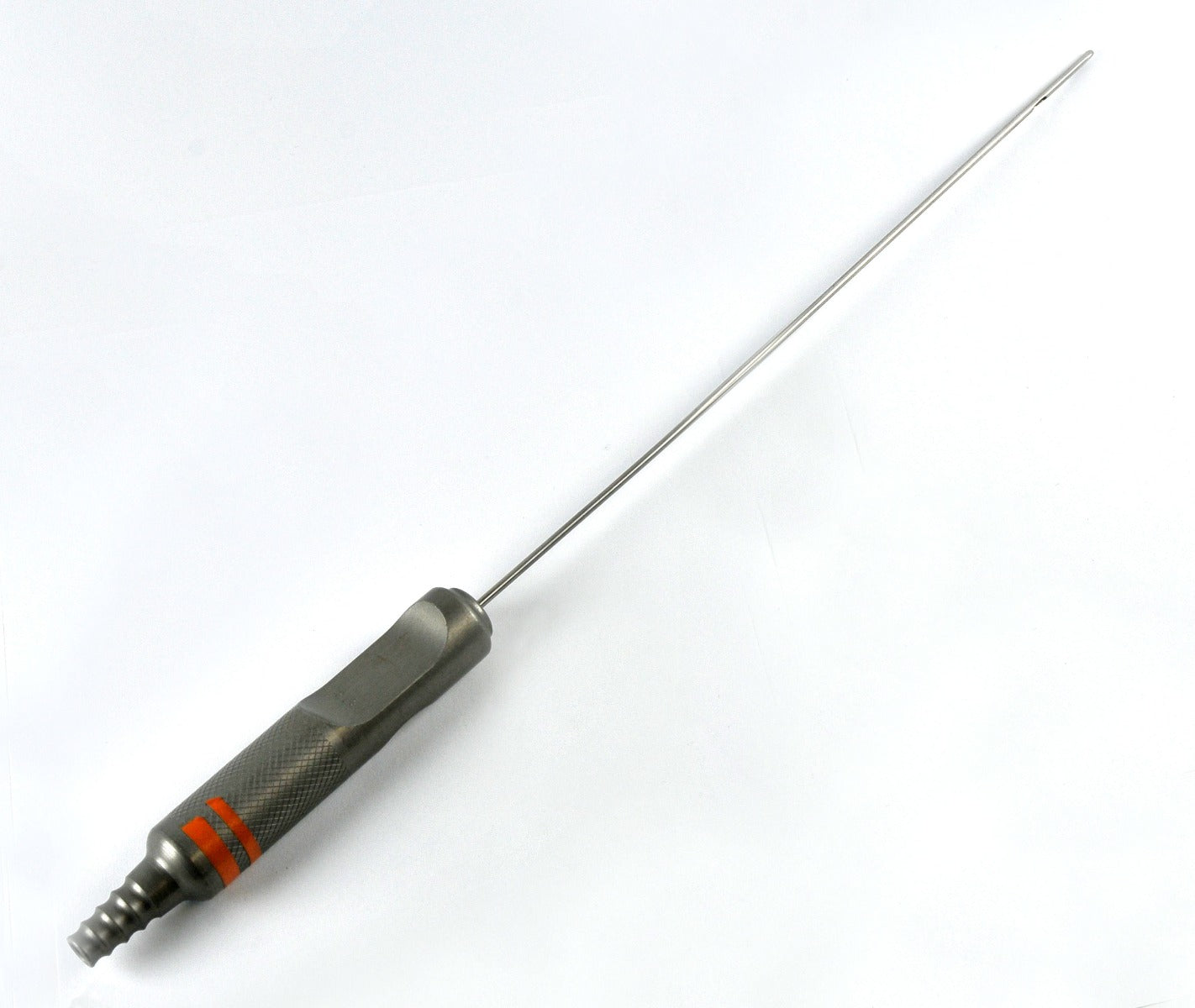 Cannula Needle Aspirator 3 Port Hole Blunt Tip 2.5 Metal Handle 11 1/2" Probe