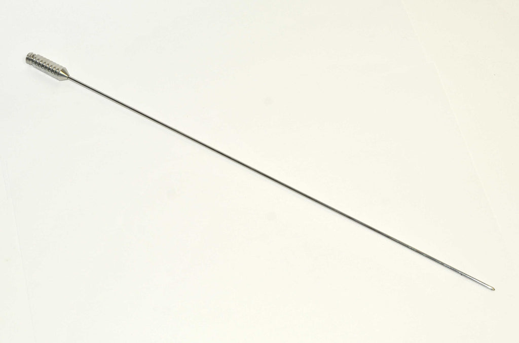 Cannula Suction Fat Harvester Stainless Cannula 2-Hole 3.1mm x 15cm Spatula
