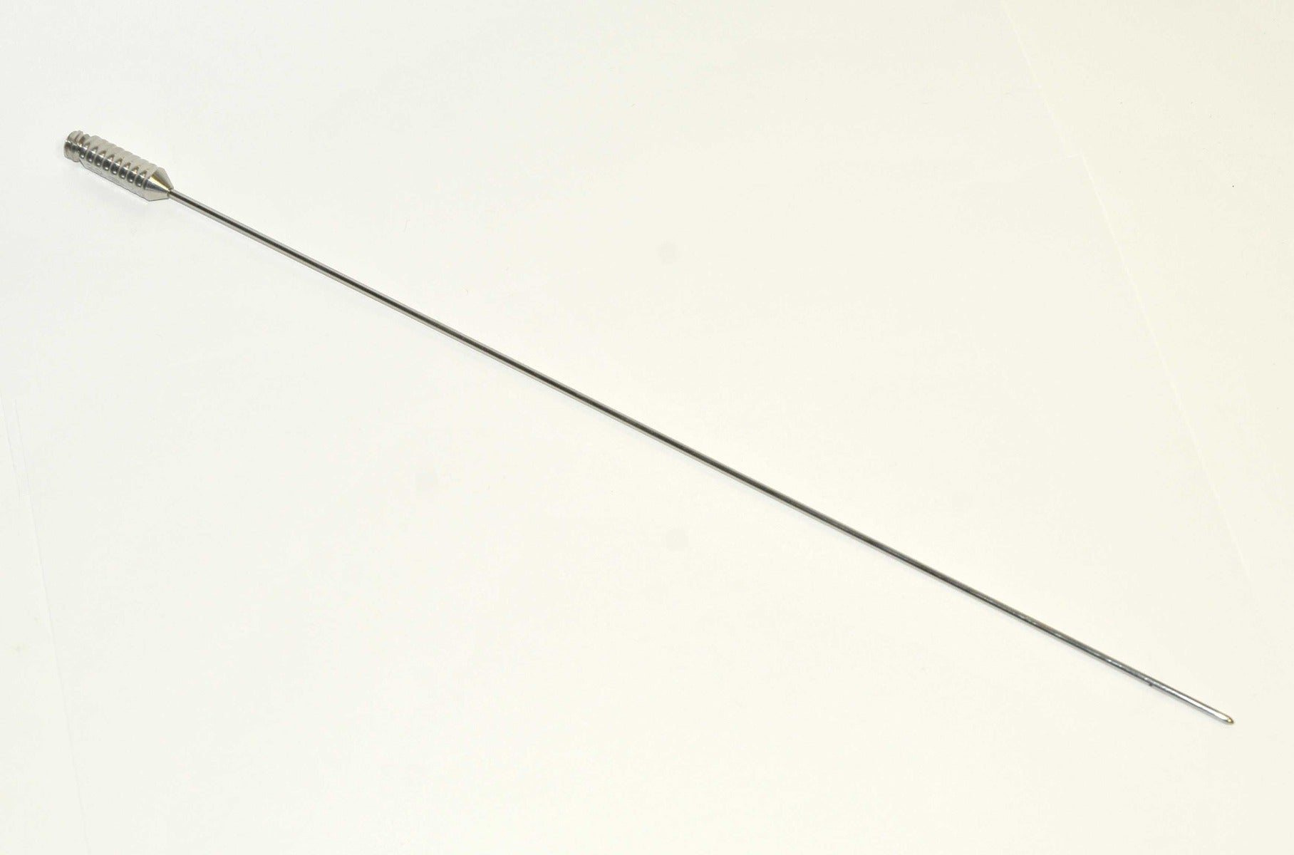 Cannula Suction Fat Harvester Stainless Cannula 2-Hole 3.1mm x 15cm Spatula