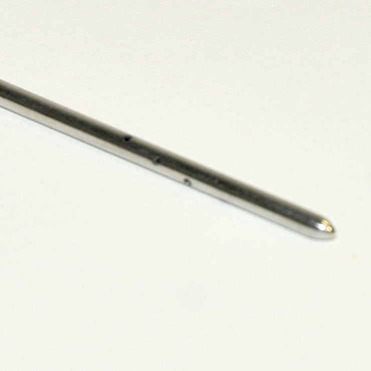 Cannula Suction Fat Harvester Stainless Cannula 2-Hole 3.1mm x 15cm Spatula