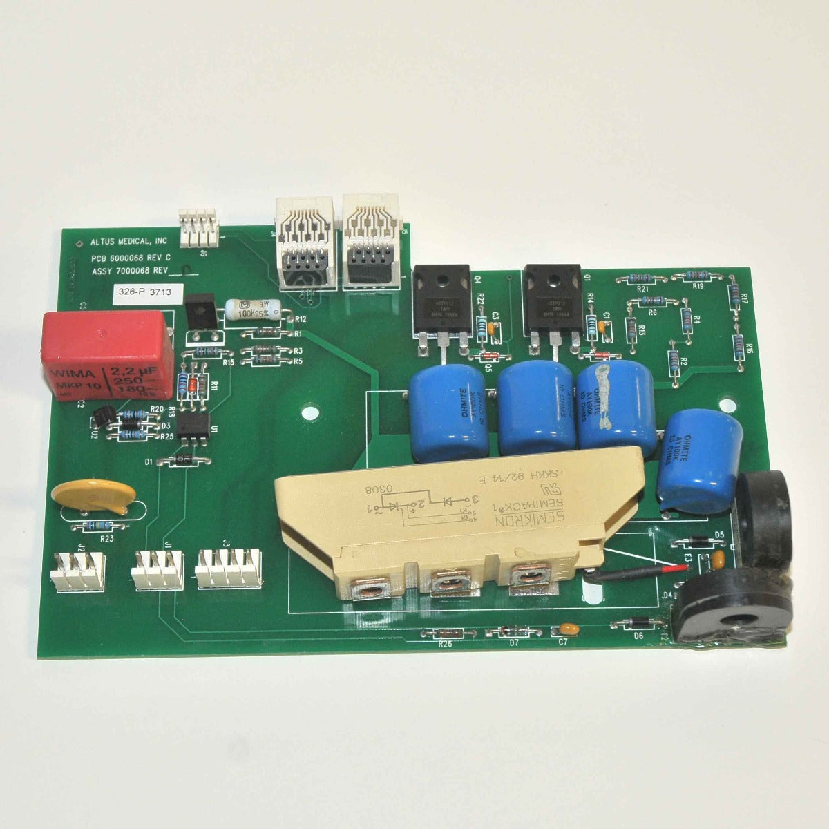 Cutera XEO Laser Green Circuit DUMP Board PCB Card 7000068T 6000068 Altus PARTS