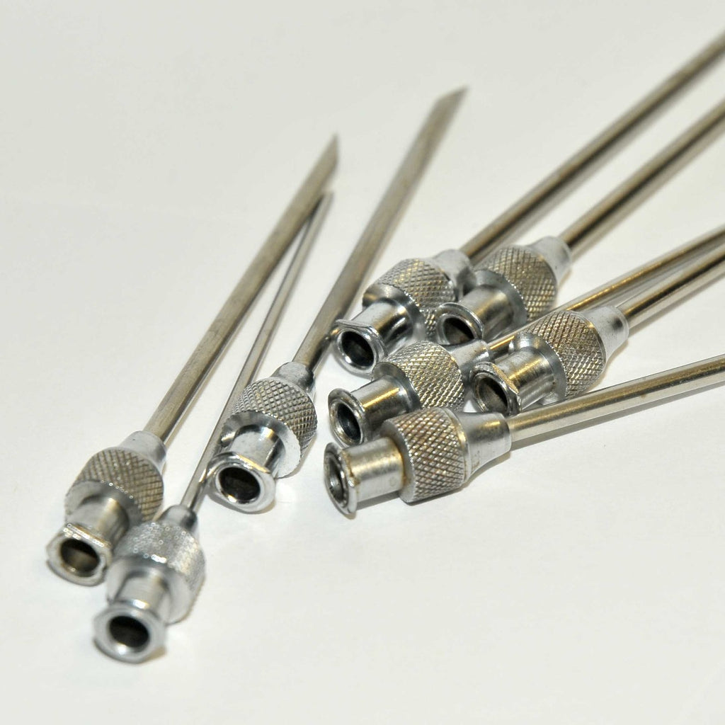 Luer-Lok Fat Transfer Injection Cannulae Set Single One Port Lock 2.5" x8 Pcs