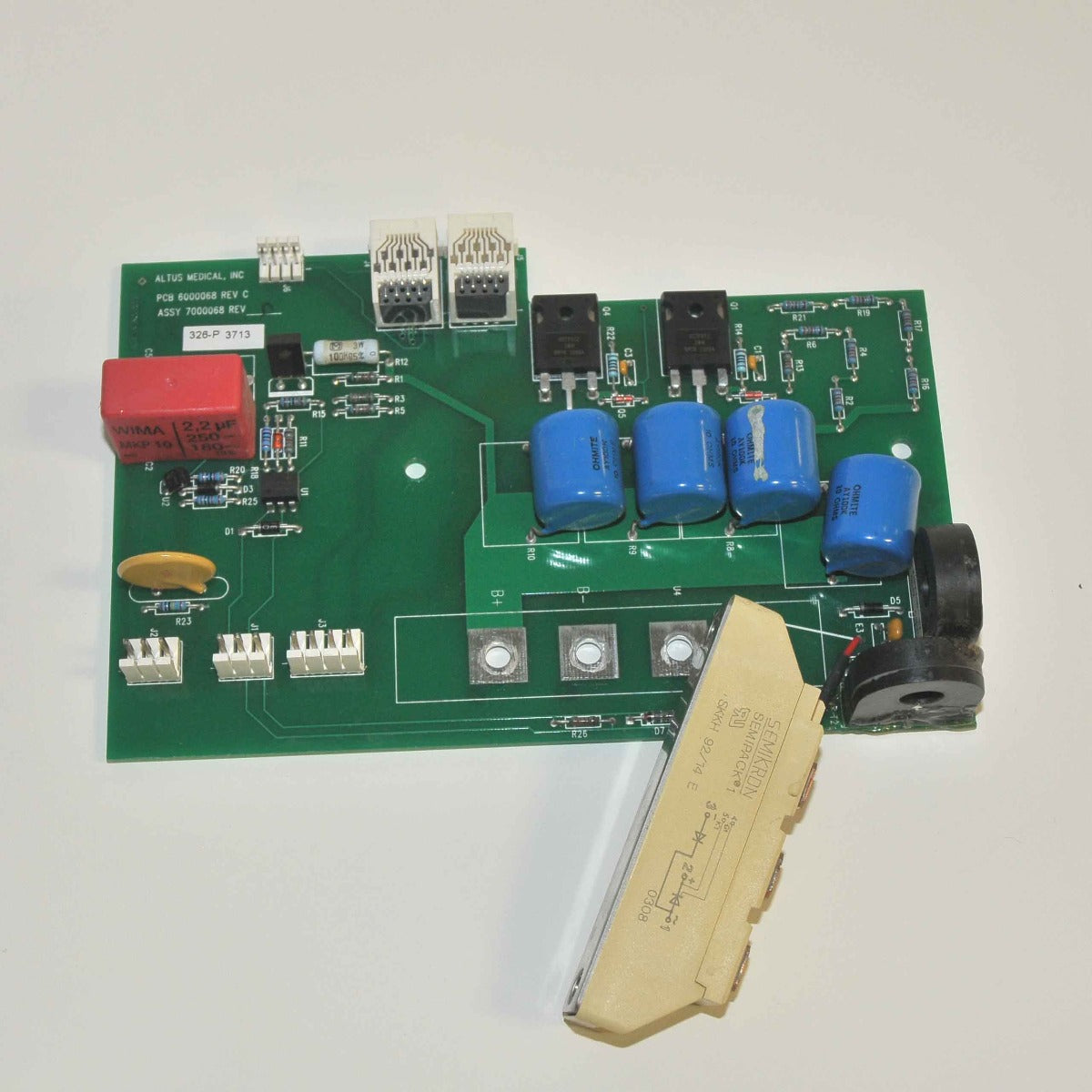 Cutera XEO Laser Green Circuit DUMP Board PCB Card 7000068T 6000068 Altus PARTS