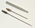 Luer-Lok Type Aspiration Handle 2 Hole Port Spatula Cannulae Suction Needle Set