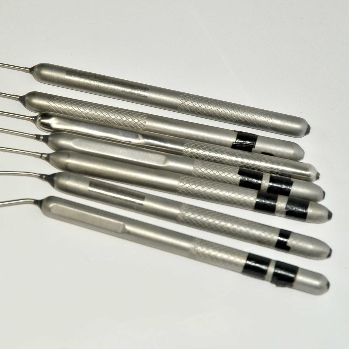 UniTech Surgical Cannulae Spatula 1 Hole Tri-Port Spiral Straight Variety Lot x7