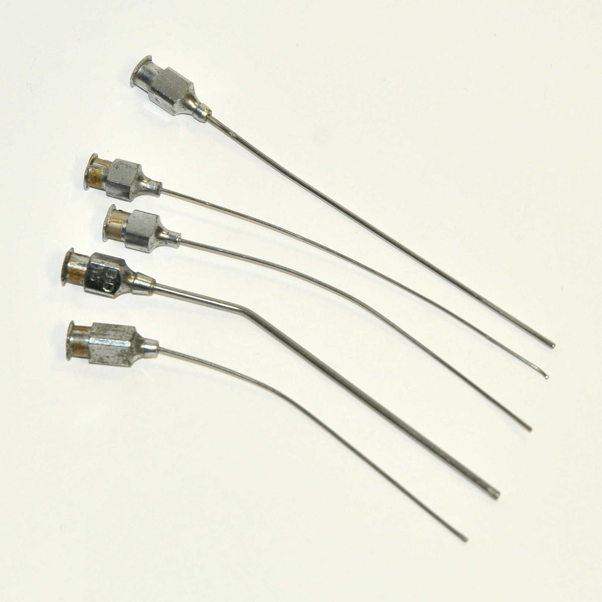 Luer-Lok Dispensing Cannulae Needle Aspiration Metal Twist Lock Base Set x5 Pcs