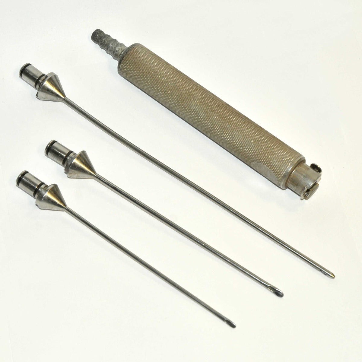 Cannulae Surgical Instrument Aspiration Handle 3 Cannulae Set Quick Connect Set