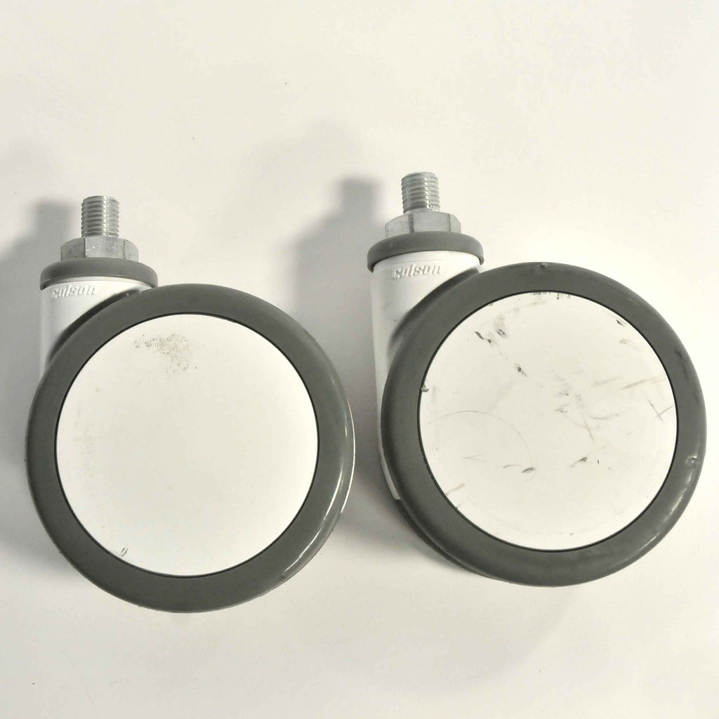 Lumenis Lume1 Laser Swivel WHITE WHEELS Lume One Caster PARTS Colson x2 Pcs