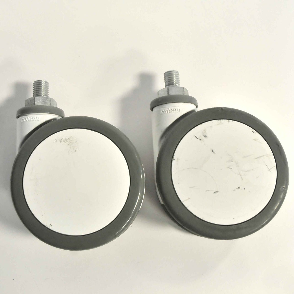 Lumenis Lume1 Laser Swivel WHITE WHEELS Lume One Caster PARTS Colson x2 Pcs