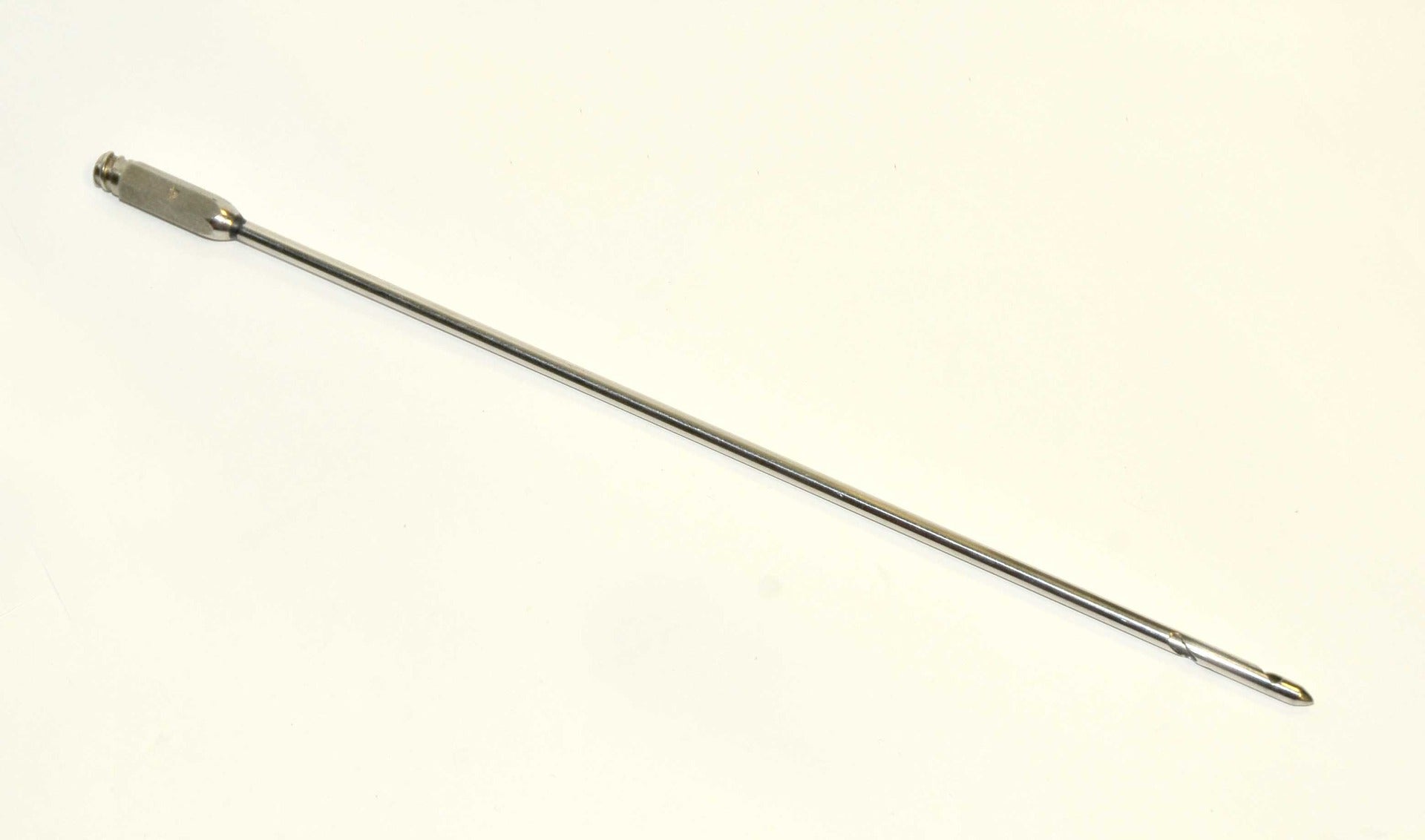 Luer-Lok Cannula Pointed Spiral 4.2mm x 22.5mm 3 Port Aspiration Suction 8.5"
