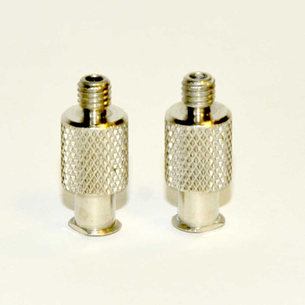 Cannula Luer-Lok Adapter Metal Male Thread Knurled Suction Aspiration Twist Lock