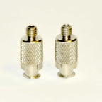 Cannula Luer-Lok Adapter Metal Male Thread Knurled Suction Aspiration Twist Lock