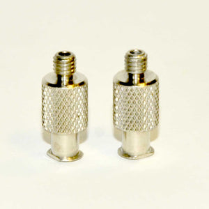 Cannula Luer-Lok Adapter Metal Male Thread Knurled Suction Aspiration Twist Lock