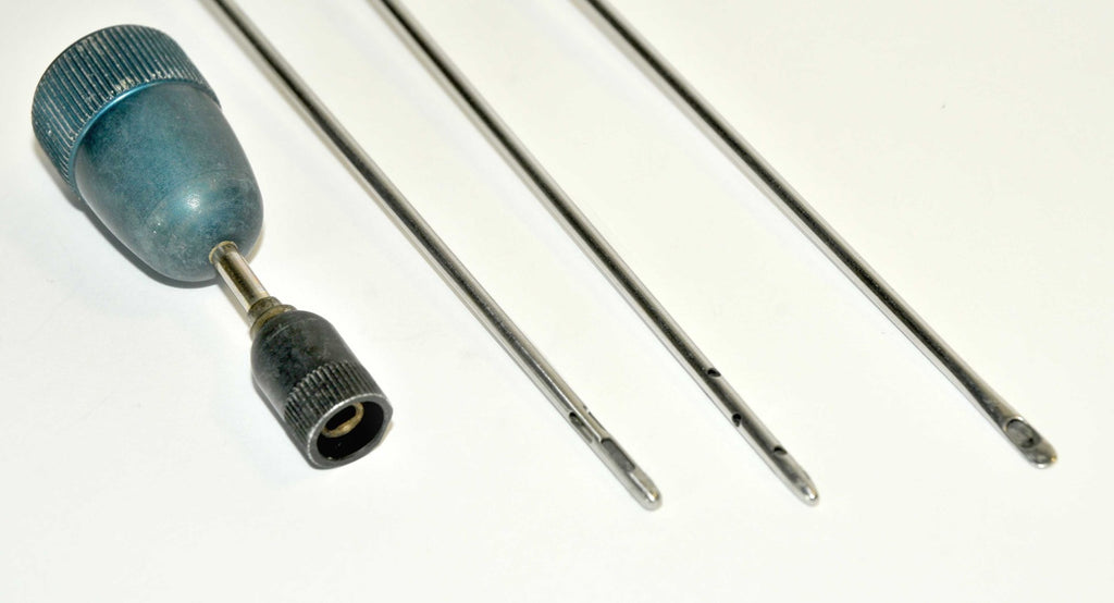 Tulip Cannulae Surgical Needles Stainless Steel 3mm 10cc Suction Aspiration Lot