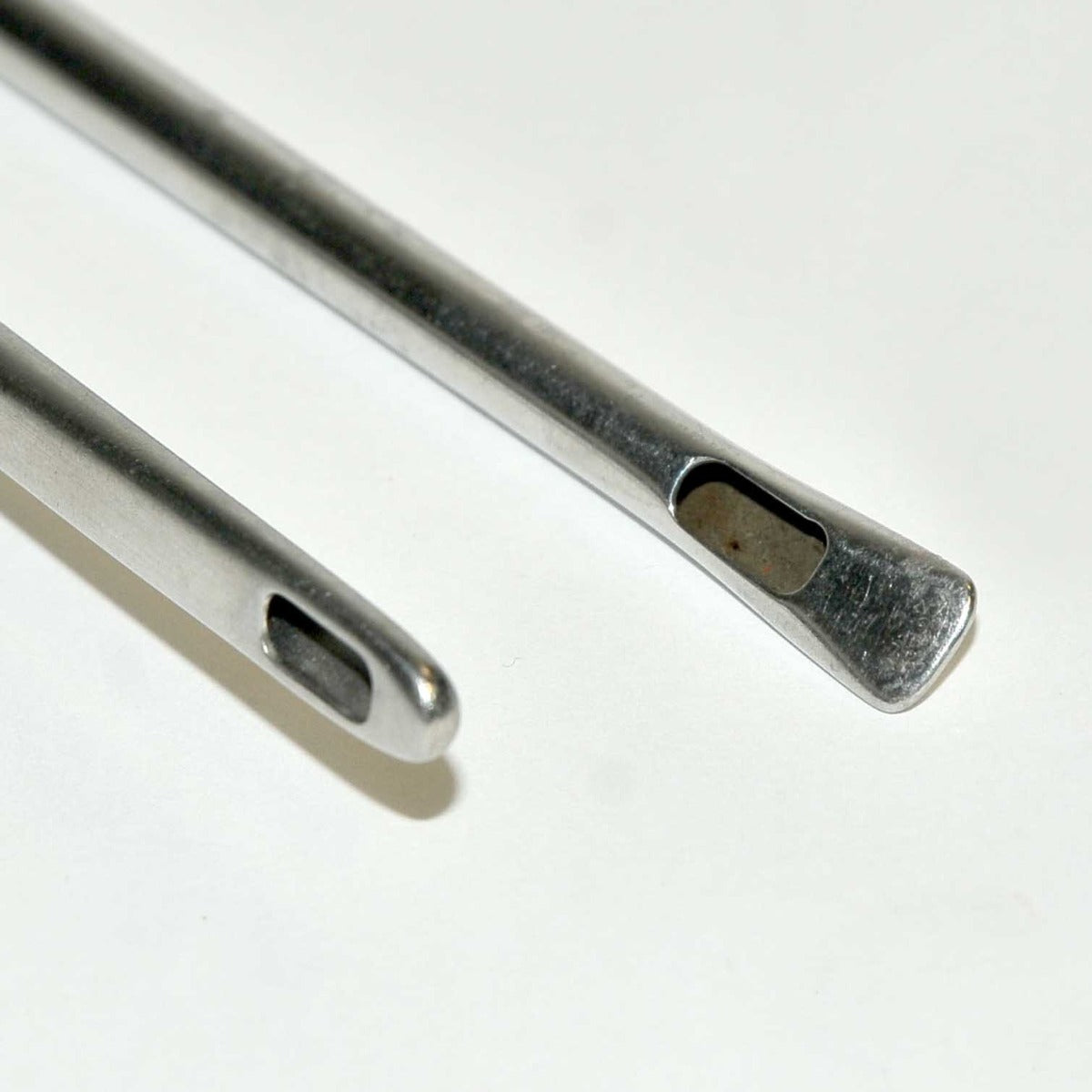 Aspiration Cannulae w/Handle 6.3mm x 15cm Set Large Spatula End 1-Hole Cannula