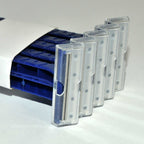 Twin Blade Shaving Razor Disposable Blue Plastic Travel Value Shave Pack Lot x30