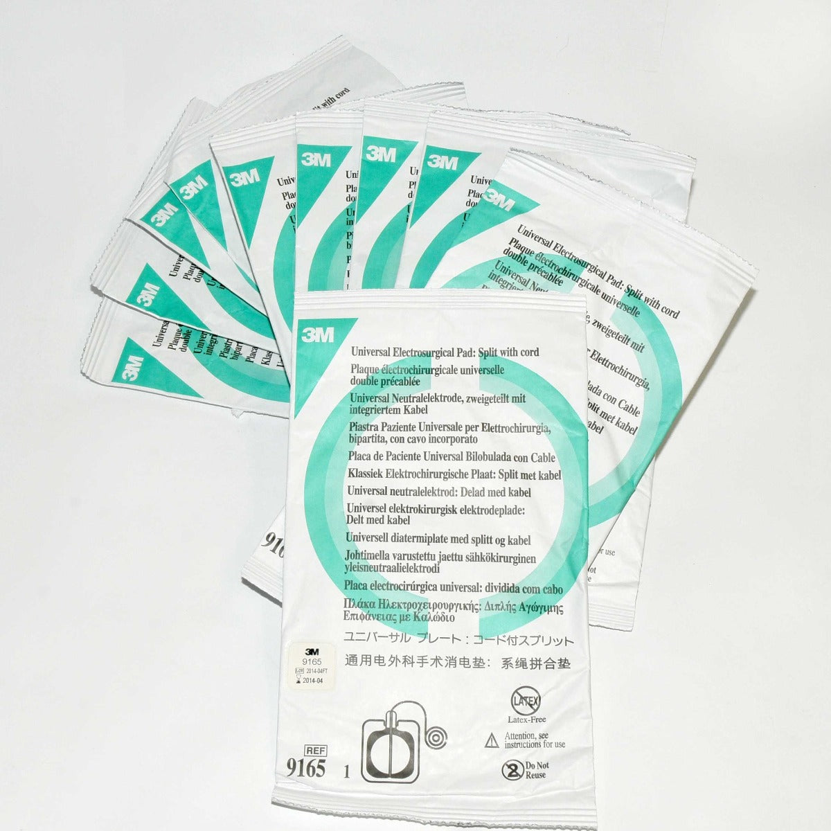 3M Health Care Universal Electrosurgical Pad Split w Cord 9165 EXPIRED For 21174