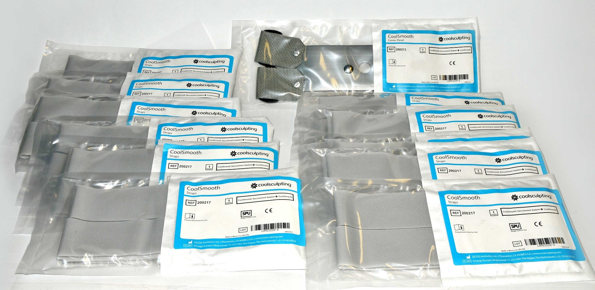Zeltiq CoolSculpting Securement Strap Gray CoolSmooth BRZ-SS1-09X-012 200213 NEW