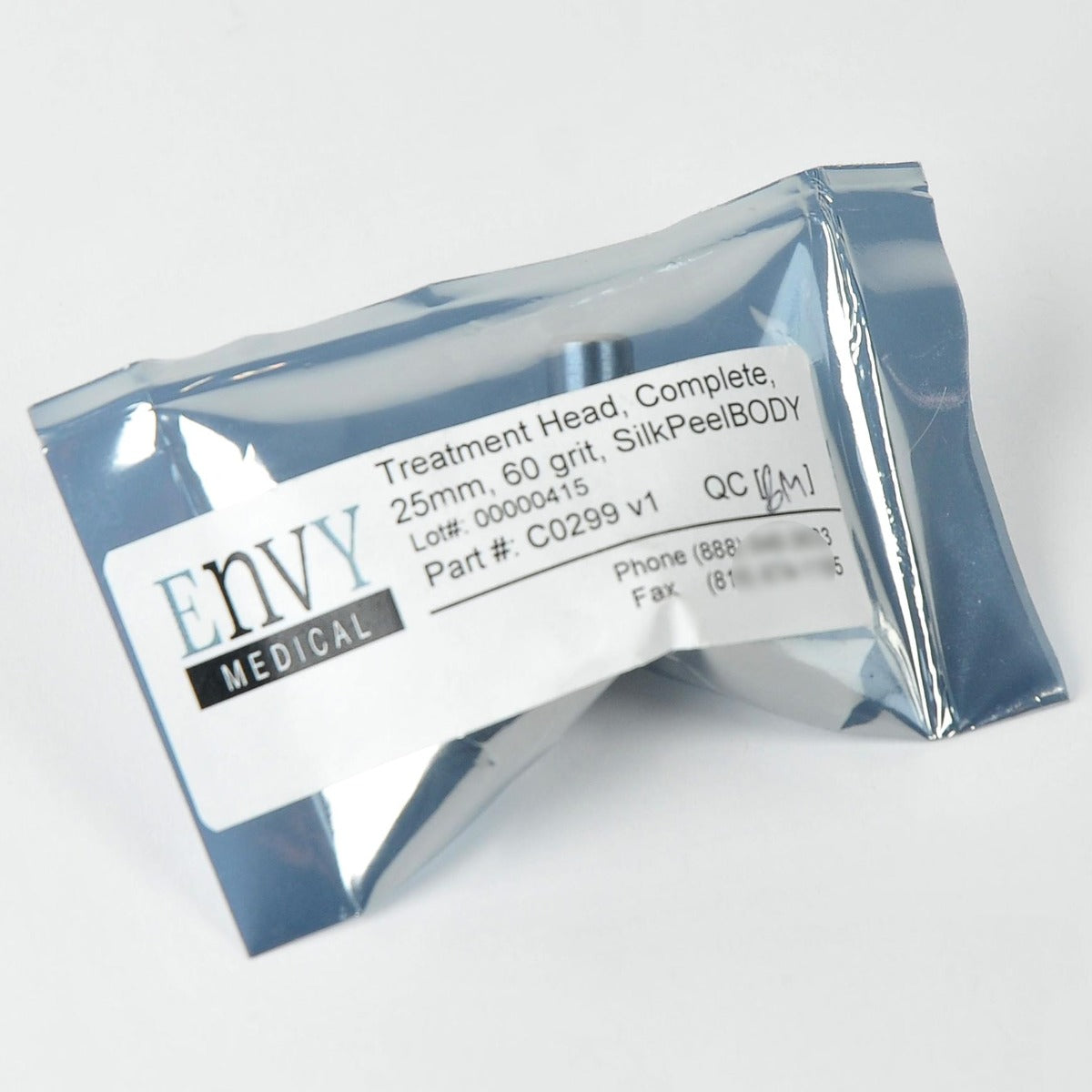 Envy Medical SilkPeel Body Coarse 25mm 60 Grit Diamond Treatment Head C0299 NEW