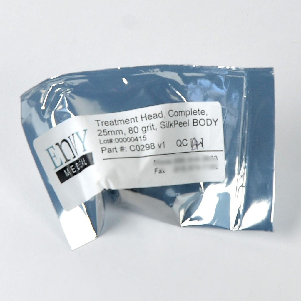 Envy Medical SilkPeel BODY 25mm 80 Grit Treatment Head Tip C0298 Silk Peel