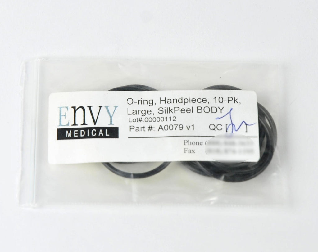 Envy Medical SilkPeel O-Ring Large Body Handpiece Tip O-Rings A0079 v1 (x10Pcs)