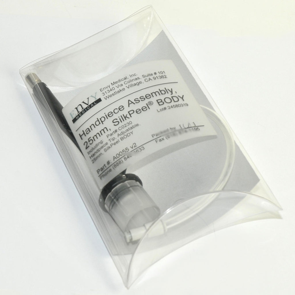 Envy MEdical Handpiece Assembly 25mm SilkPeel Dermabrasion A0055 v2 CO230