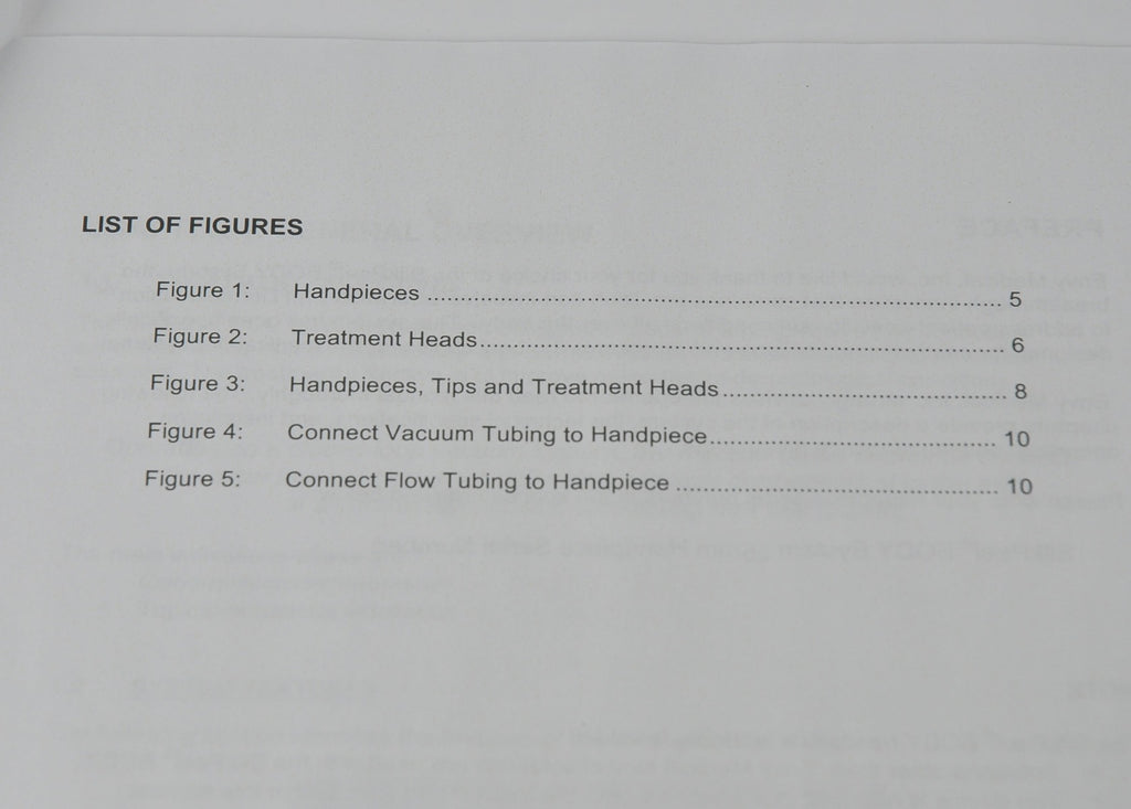 Envy Medical SilkPeel BODY User Manual Operator Guide Treatment Tip RCA-DOC-0115