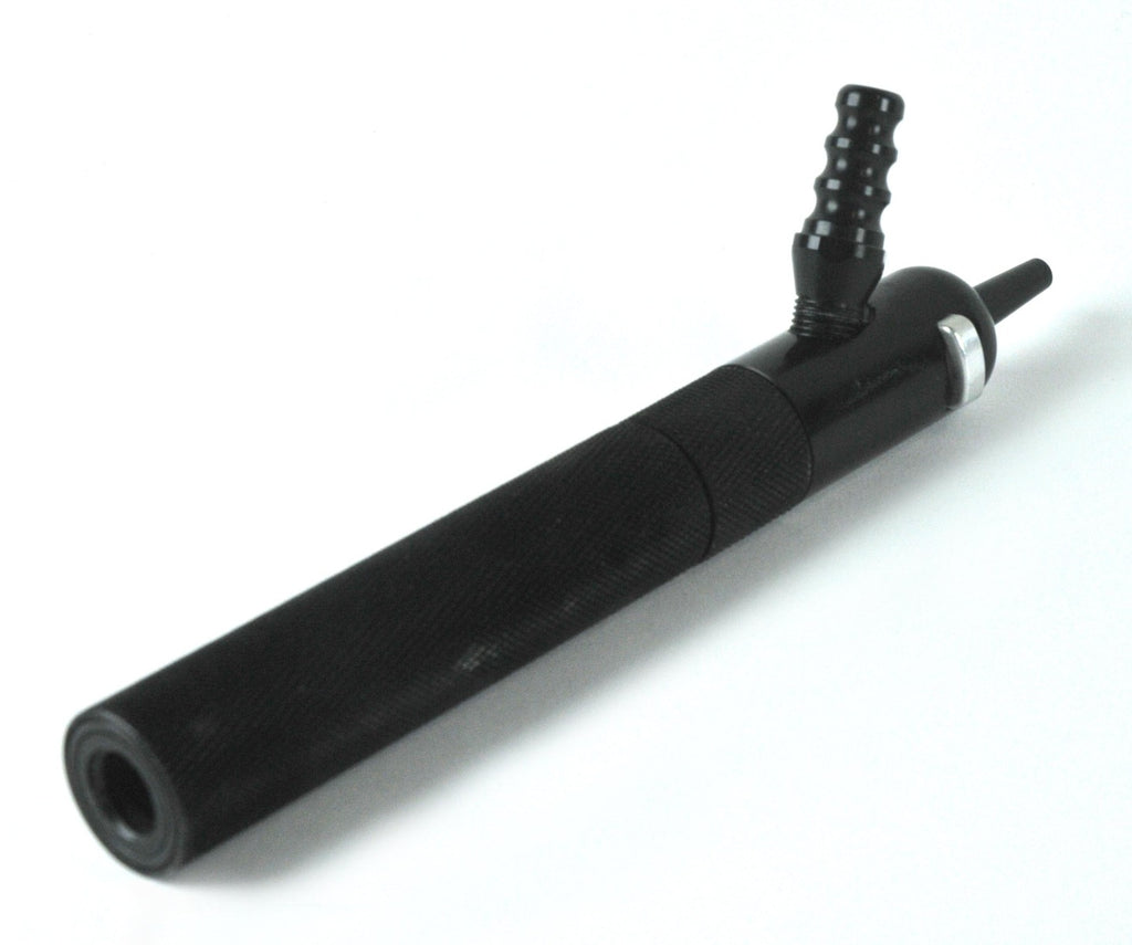 Alma Laser Handpiece Black Handle Knurled Plastic Aspiration Suction For Cannula