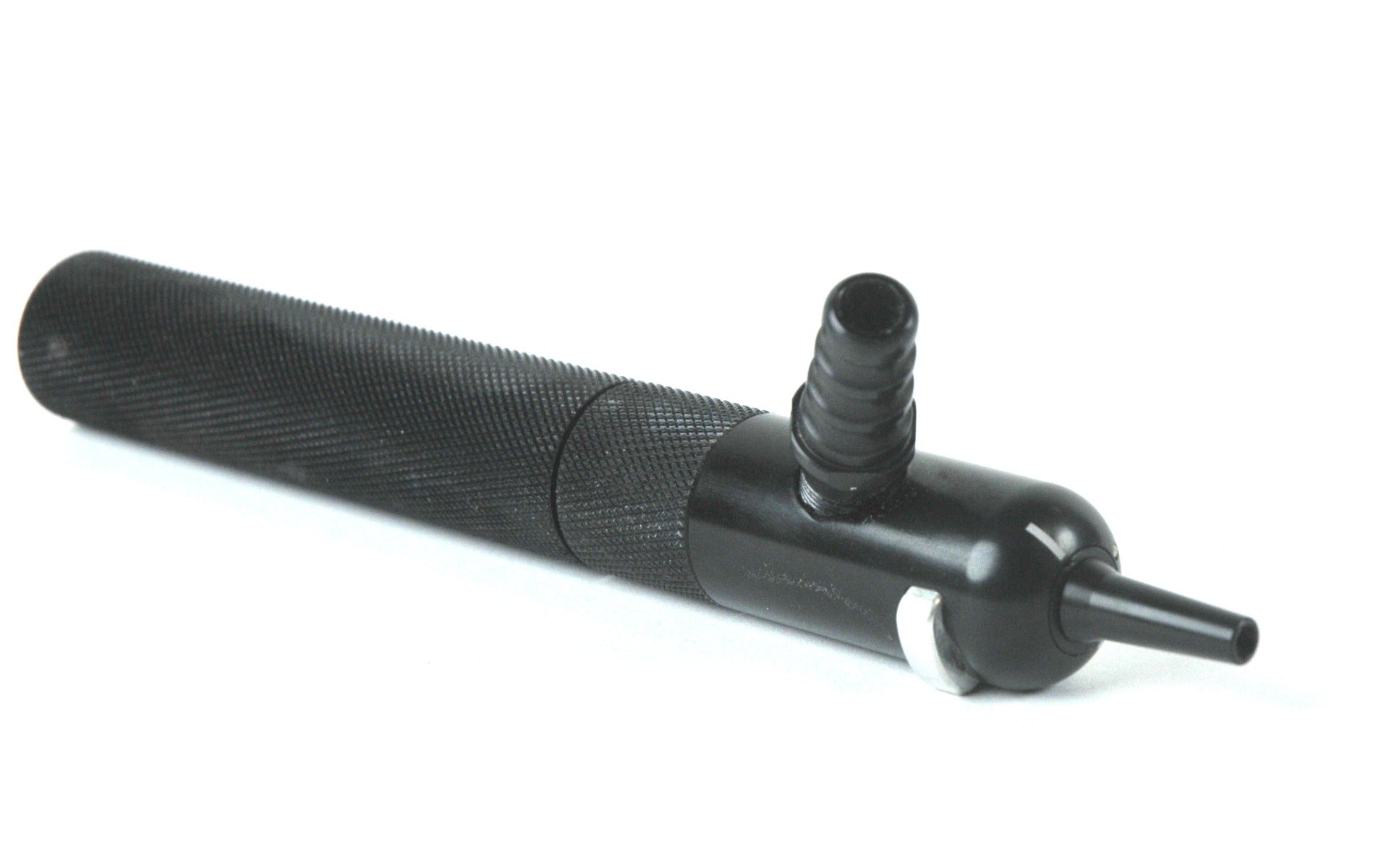 Alma Laser Handpiece Black Handle Knurled Plastic Aspiration Suction For Cannula