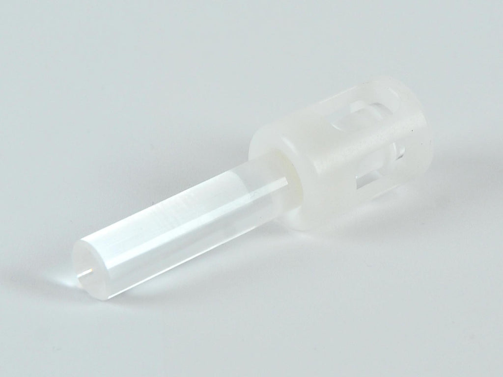 Lumenis IPL Laser Quantum Nd YAG Handpiece 1cm x 6cm Round Crystal Tip w/Base