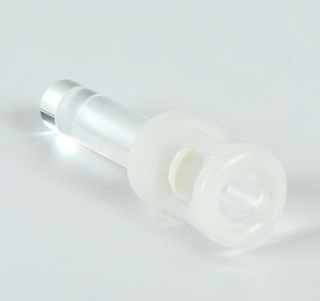 Lumenis IPL Laser Quantum Nd YAG Handpiece 1cm x 6cm Round Crystal Tip w/Base