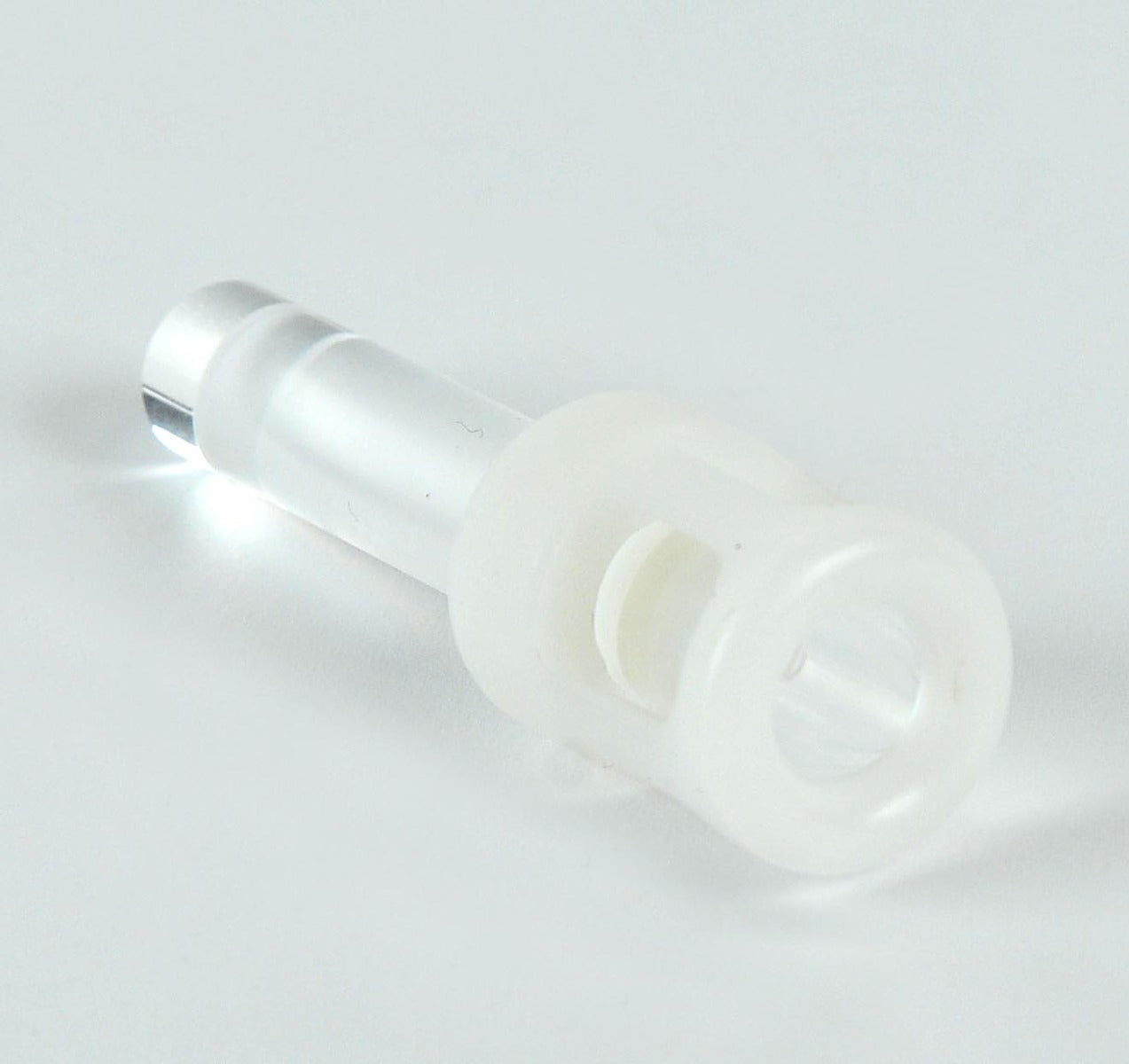 Lumenis IPL Laser Quantum Nd YAG Handpiece 1cm x 6cm Round Crystal Tip w/Base