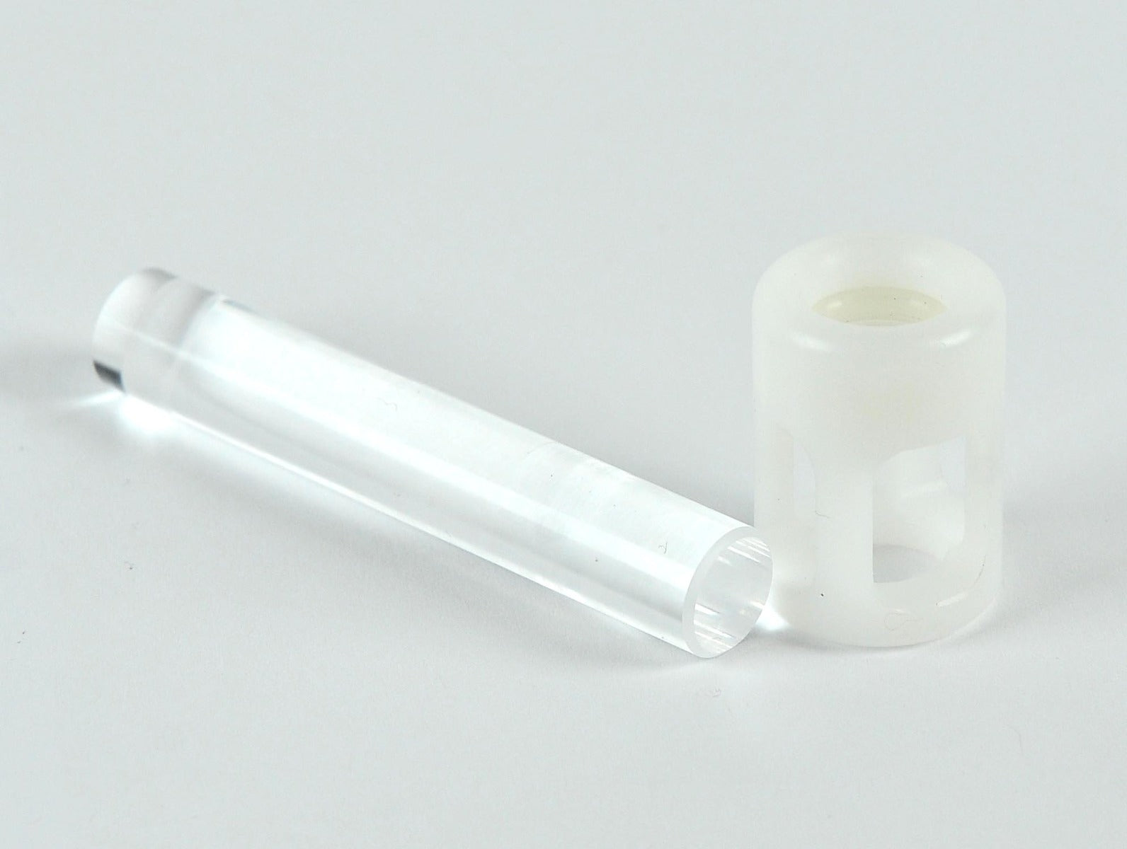 Lumenis IPL Laser Quantum Nd YAG Handpiece 1cm x 6cm Round Crystal Tip w/Base