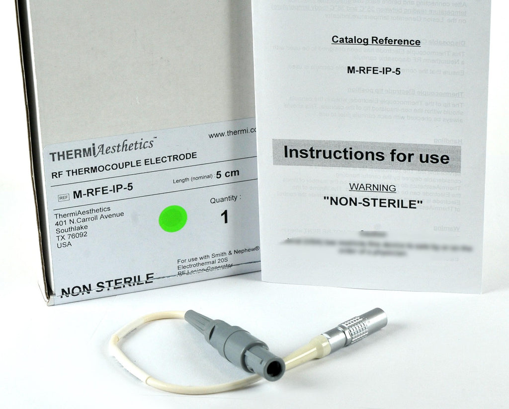 ThermiAesthetics RF Thermocouple Electrode 5cm M-RFE-IP-5 Electrothermal 20S