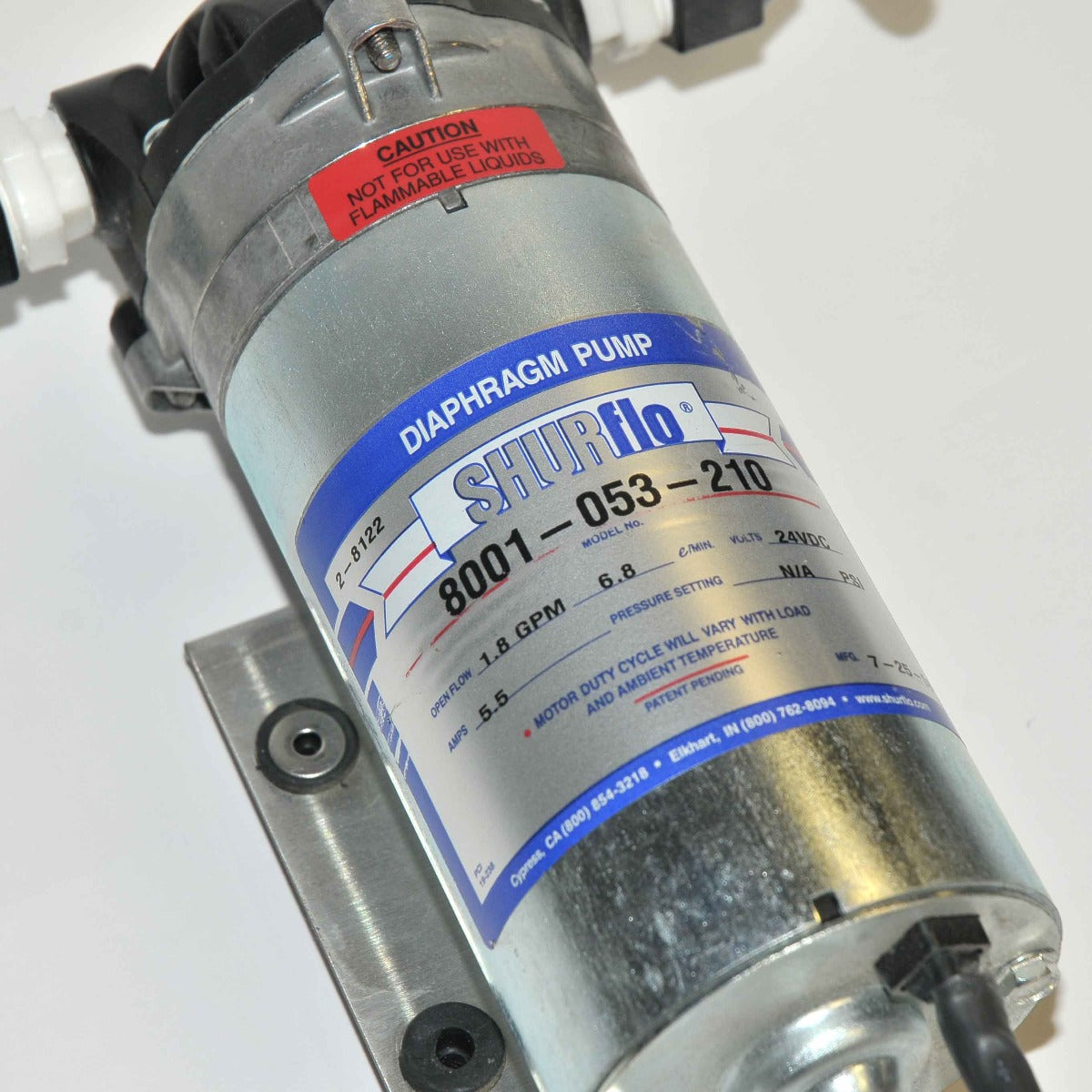 Syneron eLaser Laser Diode Diaphragm Water Pump 8001-053-210 e Laser PART