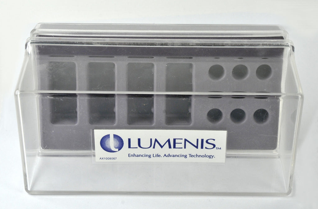 Lumenis IPL Laser Quantum Nd YAG Round Crystal Filter Organizer Case BOX ONLY