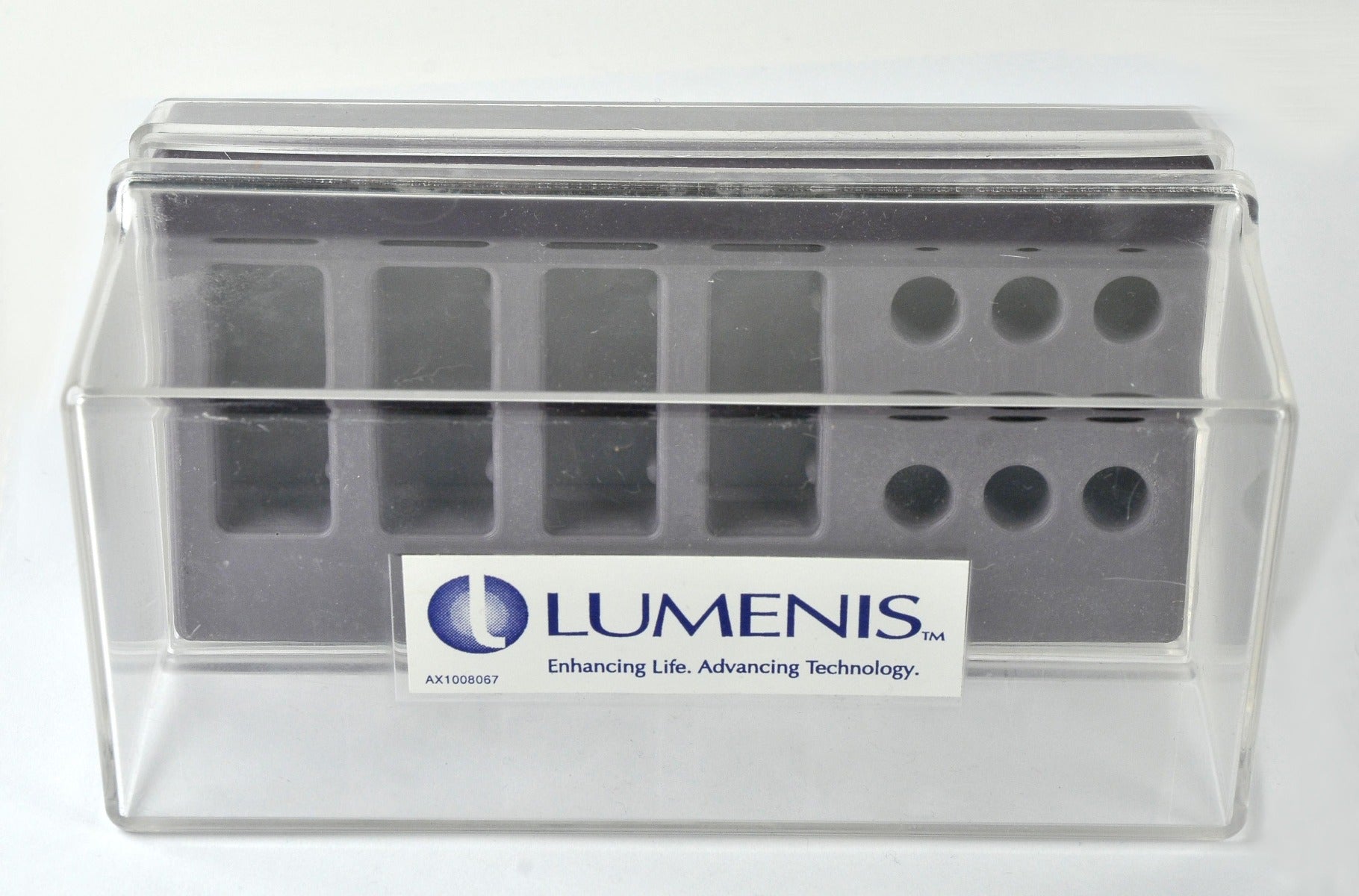 Lumenis IPL Laser Quantum Nd YAG Round Crystal Filter Organizer Case BOX ONLY