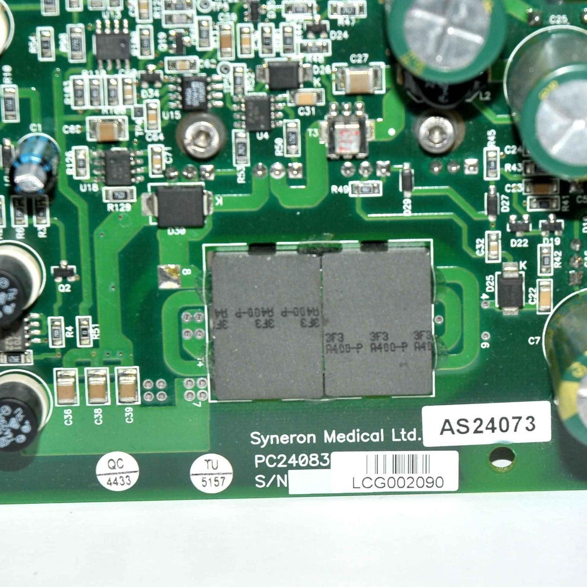 Syneron eLaser Laser LVPS PS Green Circuit Card Power Supply Module AS24073 PART