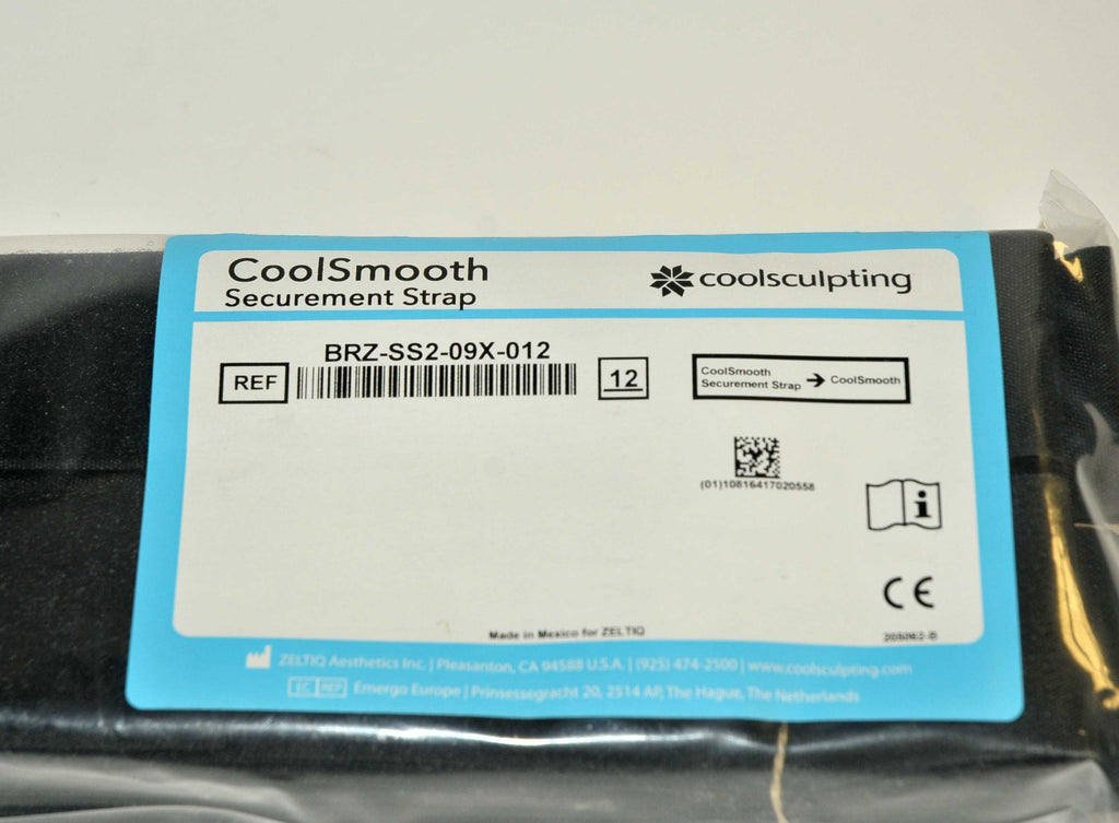 ZELTIQ CoolSmooth Securement Straps x12 Pcs BRZ-SS2-09X-012 NEW NIP
