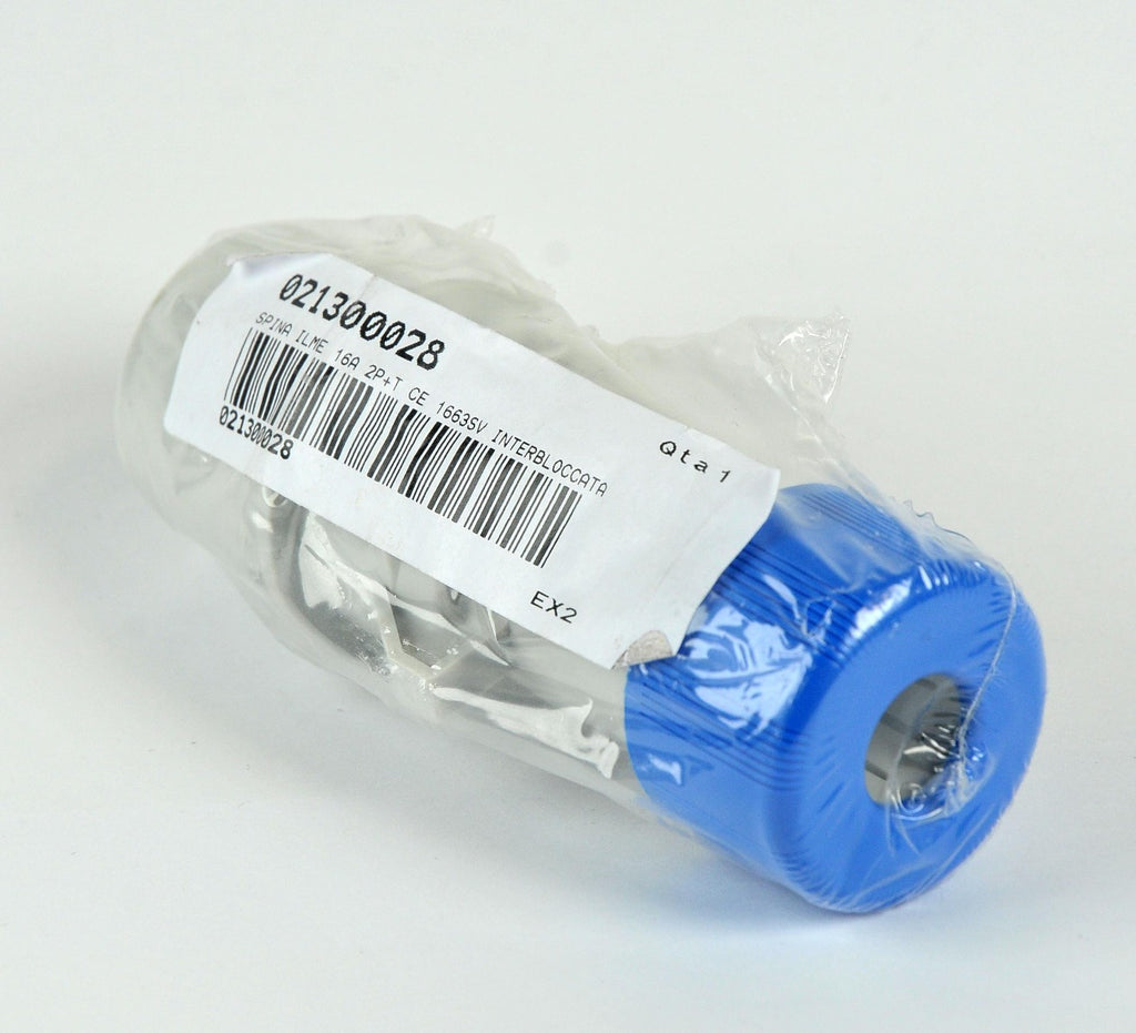 Electrical Plug PE1663SV Interbloccata PE 1663 SV ILME 16A 2P+T CE White Blue