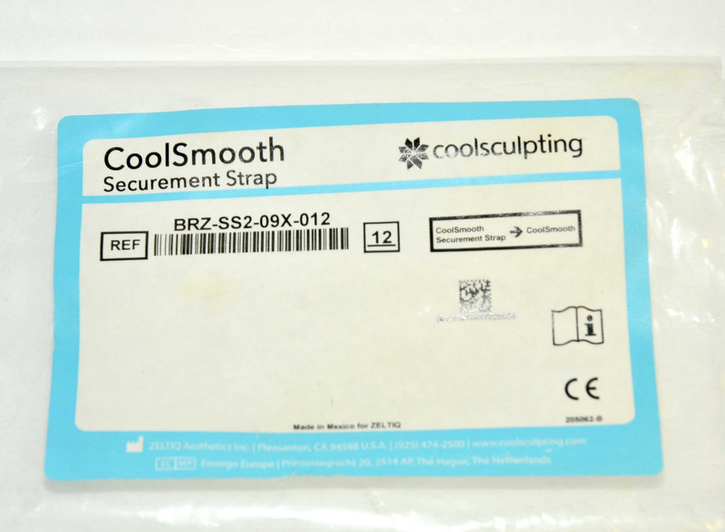 ZELTIQ CoolSmooth Securement Black Straps BRZ-SS2-09X-012 NEW x10 Pcs